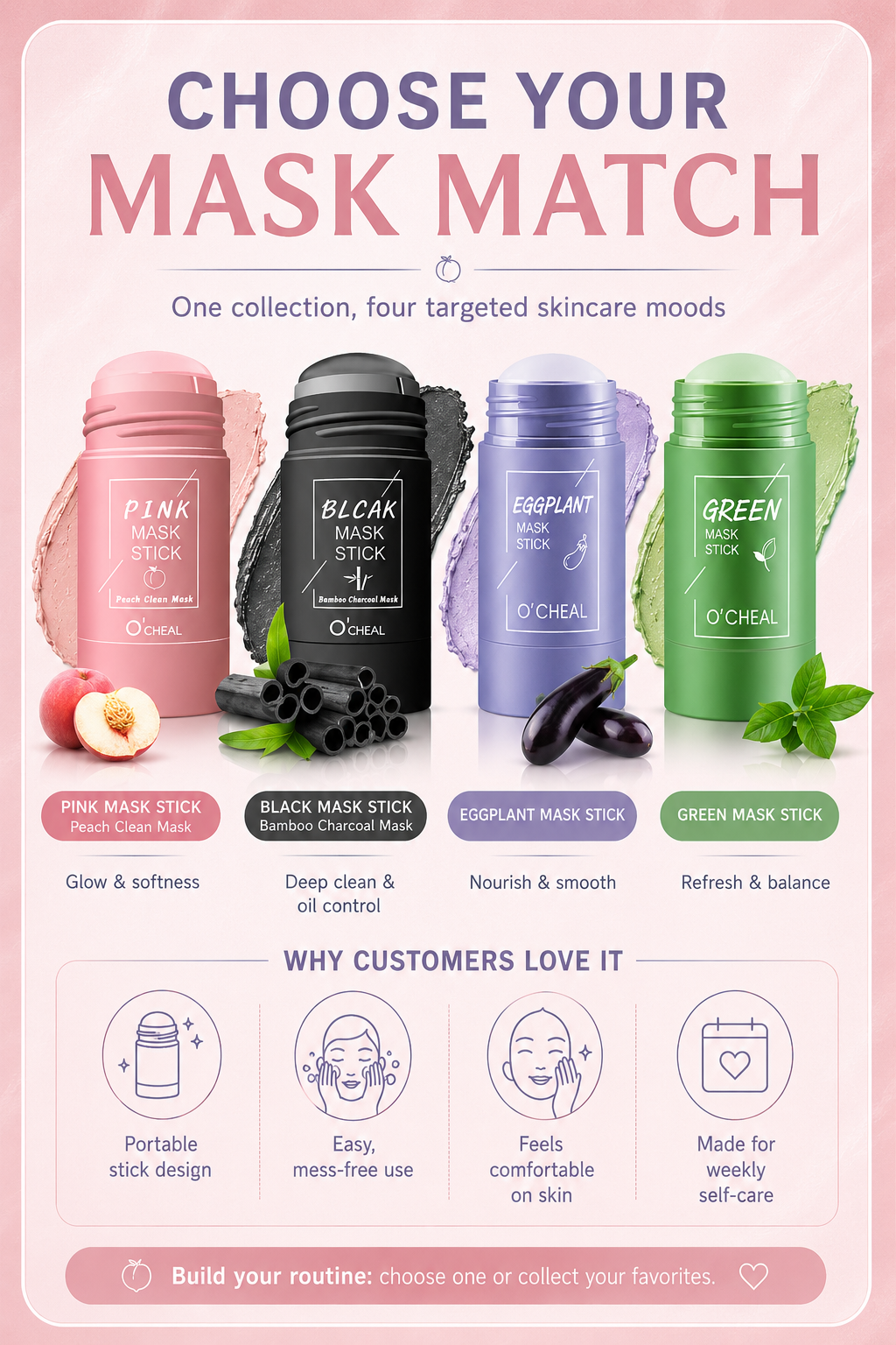 Pore-Cleansing Clay Mask Stick — Swipe On, Glow Up
