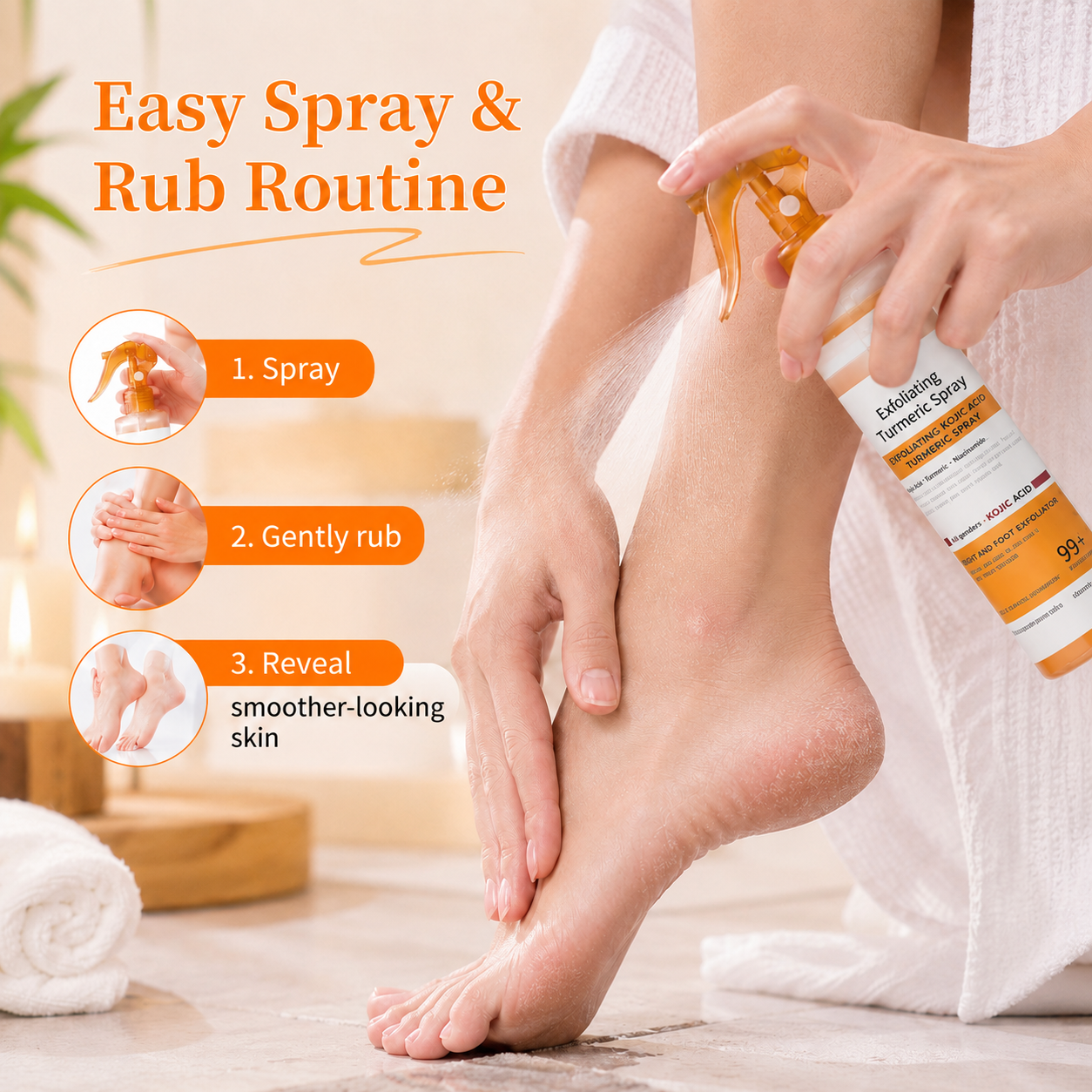Turmeric & Kojic Acid Exfoliating Spray