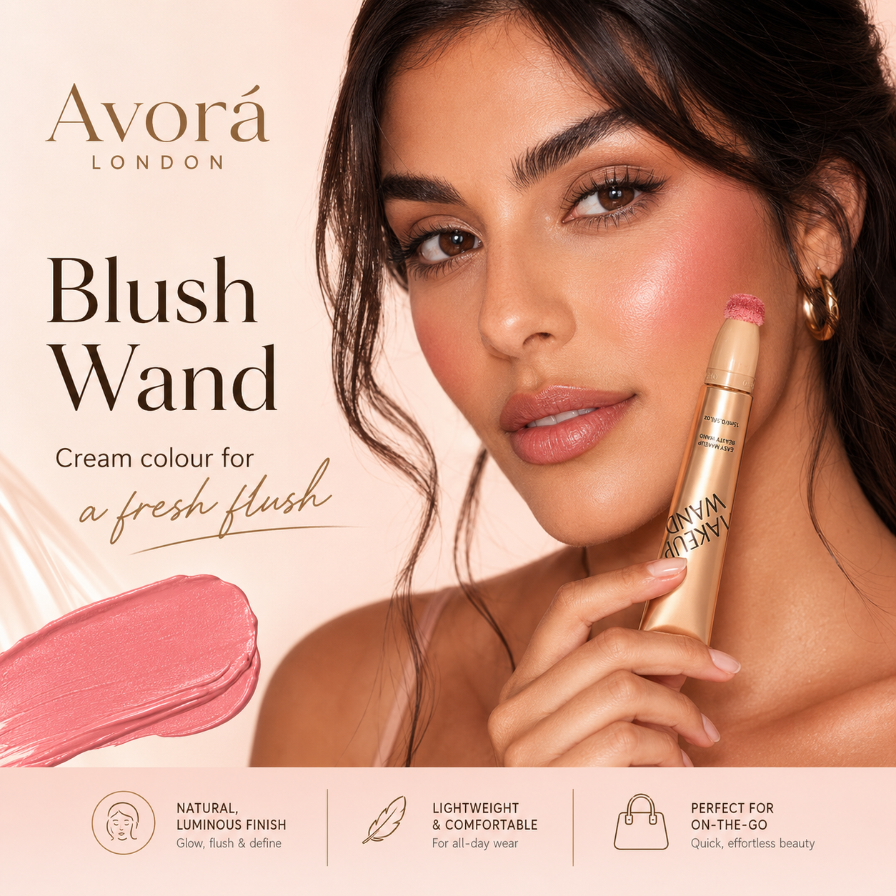 GlowWand™ — 3-in-1 Cream Blush, Contour & Highlighter
