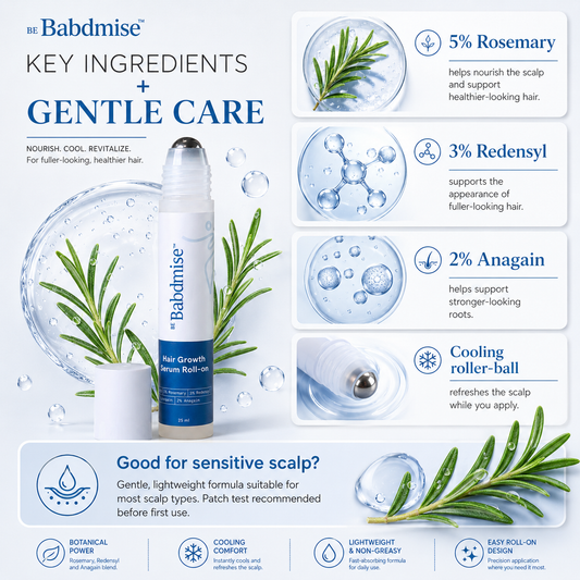 Rosemary Hair Growth Rollerball Serum
