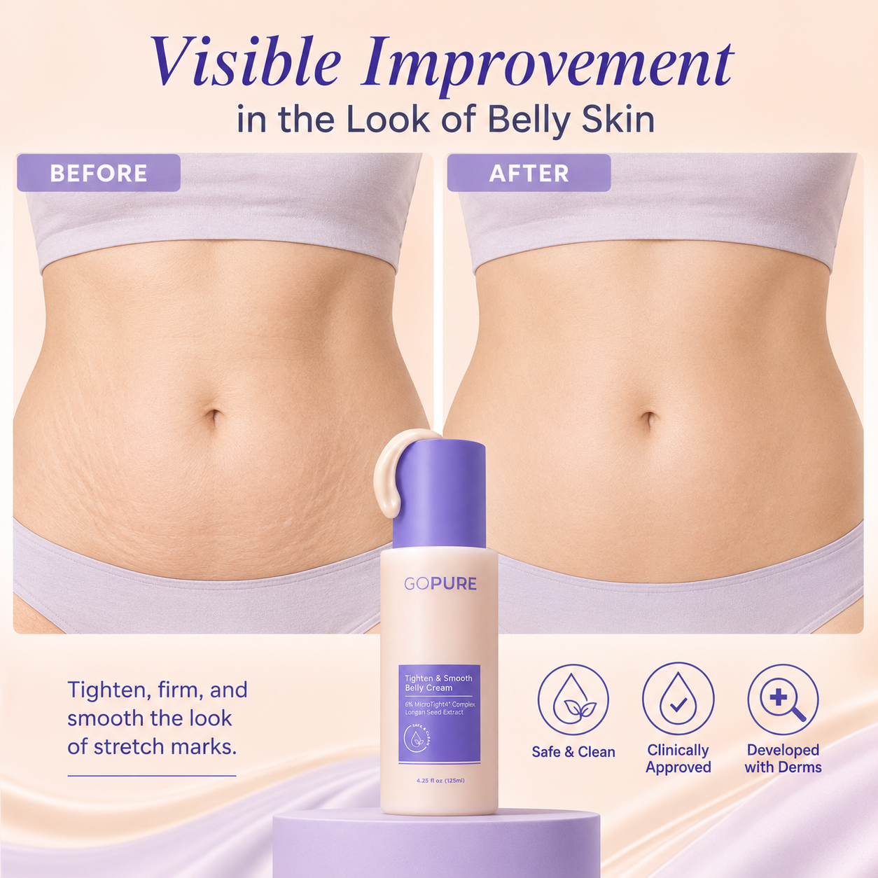 Tummy Tightening Cream | Firm & Smooth